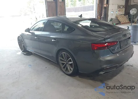 2024 Audi A5 Sportback Premium 45 Tfsi S Line Quattro S Tronic из США, поврежденный, VIN WAUDACF57RA098774